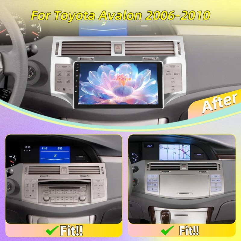 Car Radio for Toyota Avalon 2006-2010 - 8 Core Android
