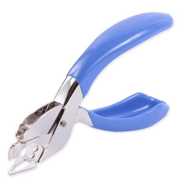 SIMPS Stapler Remover Stapler Remover [Blue or Pink] Stapler Removing "A Useful Item When You Take A Stapler On Documents! An Excellent Item That You Will Never Let Go After You Use It" Stationery Needle Removing Office Equipment Needle Removal Staple Re