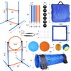 MelkTemn Dog Agility Training Equipment Set Outdoor Indoor, Tire Jump