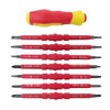 Feuaue Screwdriver Kit Electrician Repair Tools, Insulated Screwdriver with Magnetic