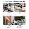 SEESII Cordless Pressure Washer 1250PSI, Portable Power Washer