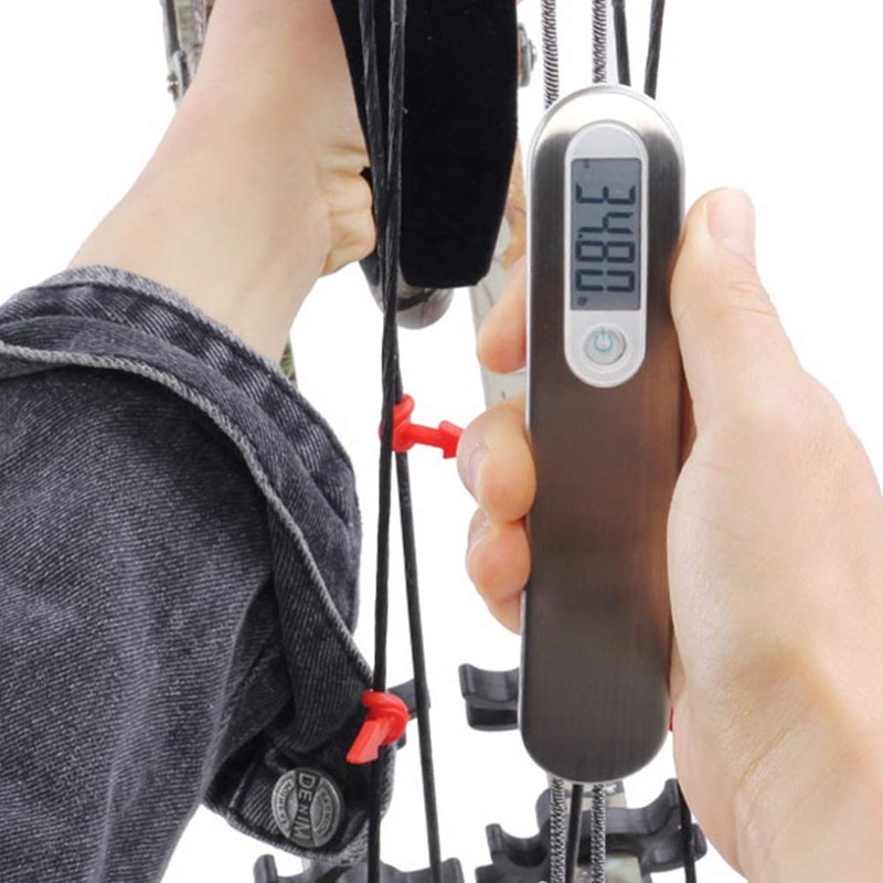Modonghua 110lbs Digital Bow Scale for Draw Weight, Portable Archery
