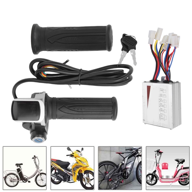 36V 500W E Bike Scooter Brushed Motor Controller Kit LCD
