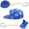 PEECABE Kids Baseball Hat Novelty Flat Brim Toddler Sun Hat