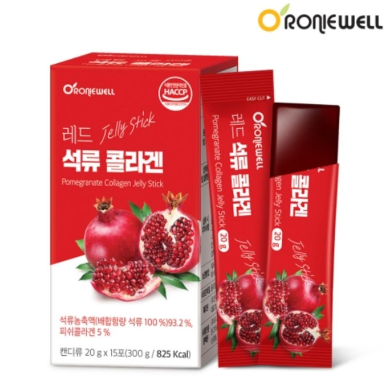 Pomegranate Collagen Fish Collagen Nutrients 3 Pieces / 석류콜라겐 피쉬콜라겐
