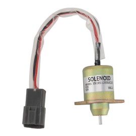 1503ES 12S5SUC12S 12V Stop Shut Down Solenoid Kit, Fuel Shutdown Shut Off Solenoid for Generator Engine Accurate Operation
