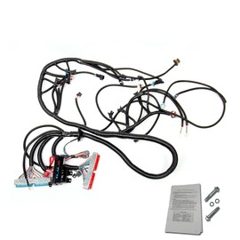 WZruibo T56 DBC Standalone Harness Compatible with 1997-2006 700R4 T56 TH400 TH350 200-4R or Non-Electric Transmission Wire LS1 Engines 4.8 5.3 6.0 Vortec Drive by Cable EV1 Fuel injectors