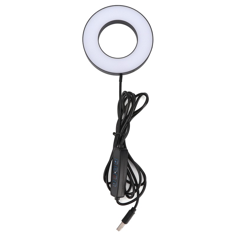 Ring Light 3.5 Inch Selfie Makeup Fill Light Double Bracket