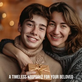 Corato Men's Wooden Cross Necklace with Natural Olive Wood Inlay, Durable 316 Stainless Steel, with Cuban Chain for Layering, Adjustable Size