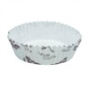 Enlynn Disposable Ruffled Round Shape Non-Stick Paper Baking Cup, Pack