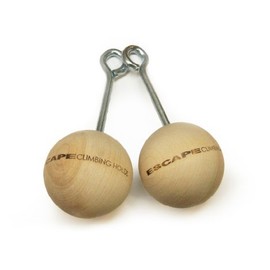 Escape Climbing 3” Wood Power Ball Pack | Durable Training Tool for Grip Strength and Conditioning | Rock Climbing and Bouldering | Premium Workout for Health and Fitness