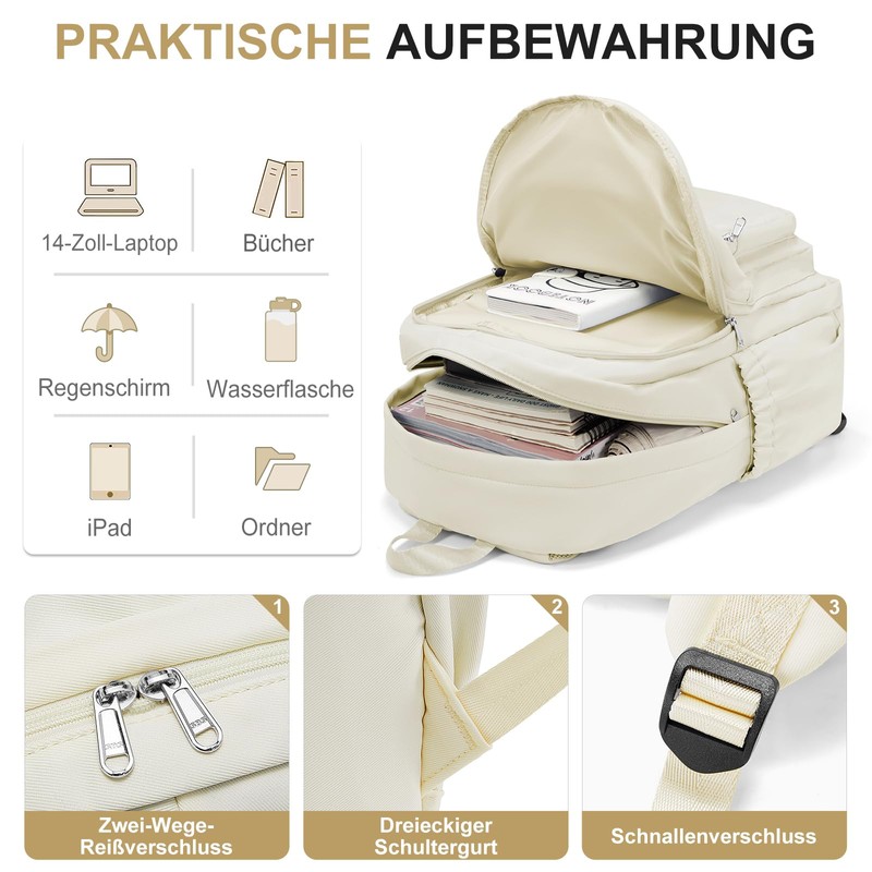 pectodox Backpack Women Men Lightweight School Backpack Teenager Girls Boys,