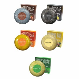 Shampoo Bar 5 Types Shampoo Soap Portable Shampoo Black Caster / 샴푸바 5종 샴푸비누 휴대용샴푸 블랙캐스터