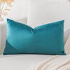 Artscope Luxury Velvet Cushion Covers Decorative Lumbar Pillowcases Soft Solid