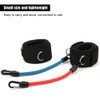 Latex Tube Anti-skid Adjustable Power Exercise Leg Strength Training Resistance