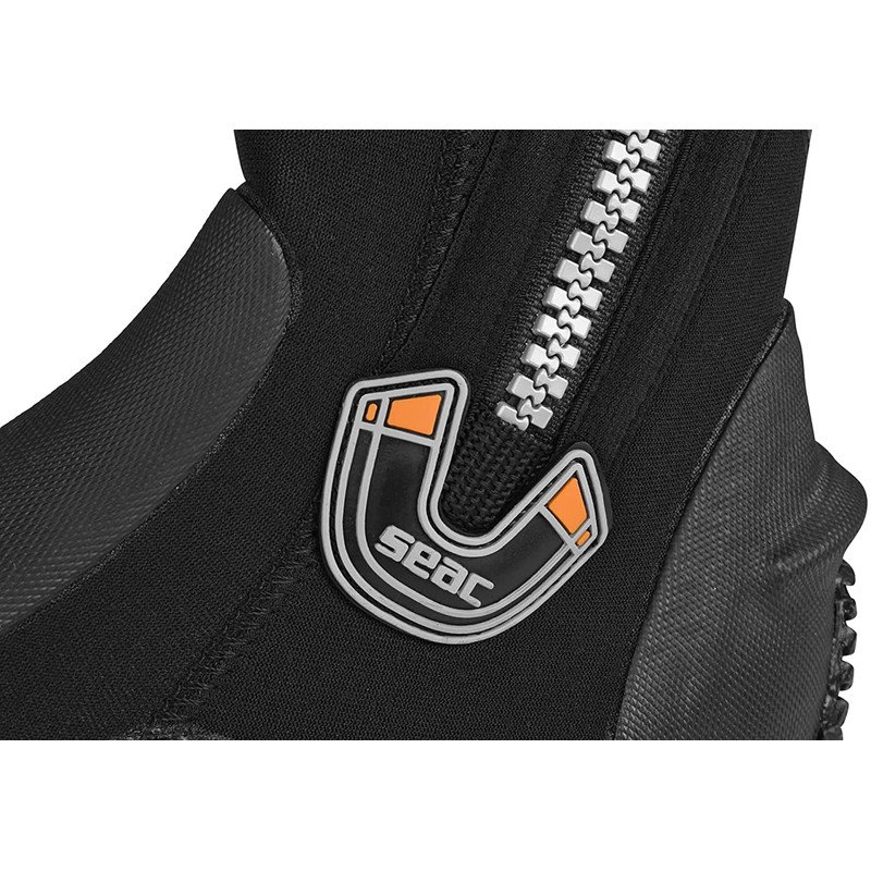 SEAC - Botas básicas HD de 5 mm, Color Negro,
