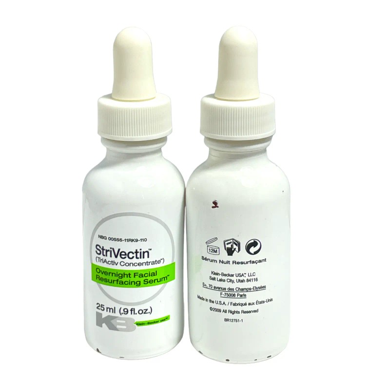 StriVectin Overnight Facial Resurfacing Serum 25ml/.9fl.oz. New; LOT OF 2
