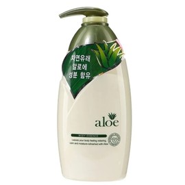 Aloe body lotion 500ml supplies moisture to skin that has lost elasticity / 탄력 잃은 피부 유수분을 공급 알로에 바디로션 500ml