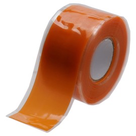 Autrends Grip Tape, 10FT Self Fusing Silicone Tape Rubber Grip Wrap for Pull Up Bars, Barbells, Dumbbells, Gym Equipment,Bike Handles, Orange