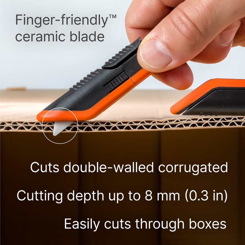 Slice 10400 Ceramic Cardboard Cutter with 3 Adjustable Blade