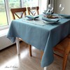 Linen & Cotton Caerula Tablecloth Fabric Table Linen - 100%