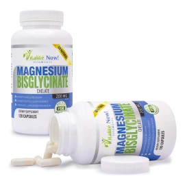 Bisglicinato De Magnesio 200 Mg 100% Quelado Máxima AbsorcBisglicinato de Magnesio 200 mg – 100% Quelado, Máxima Absorción | Suplemento para Salud Muscular y Ósea