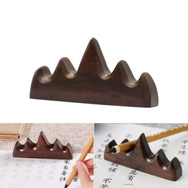 Coollooda Brush Holder, Mini Figurine, Calligraphy Brush Hanger, Calligraphy Tools, Calligraphy Accessories, Mountain Paperweight, Stationery, Crafts, Display Accessories, Feng Shui Decoration, Good Luck, Luck, Luck, Tea Ceremony, Bedroom, Room, Company,