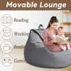 Highdi Bean Bag for Adults, Cover Only (no filling), Gaming