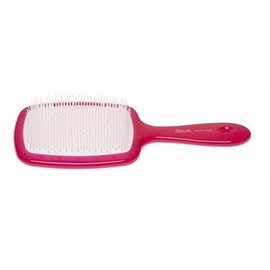 Ultra Tangler hairbrush - The Original Italian Design - Pink with White