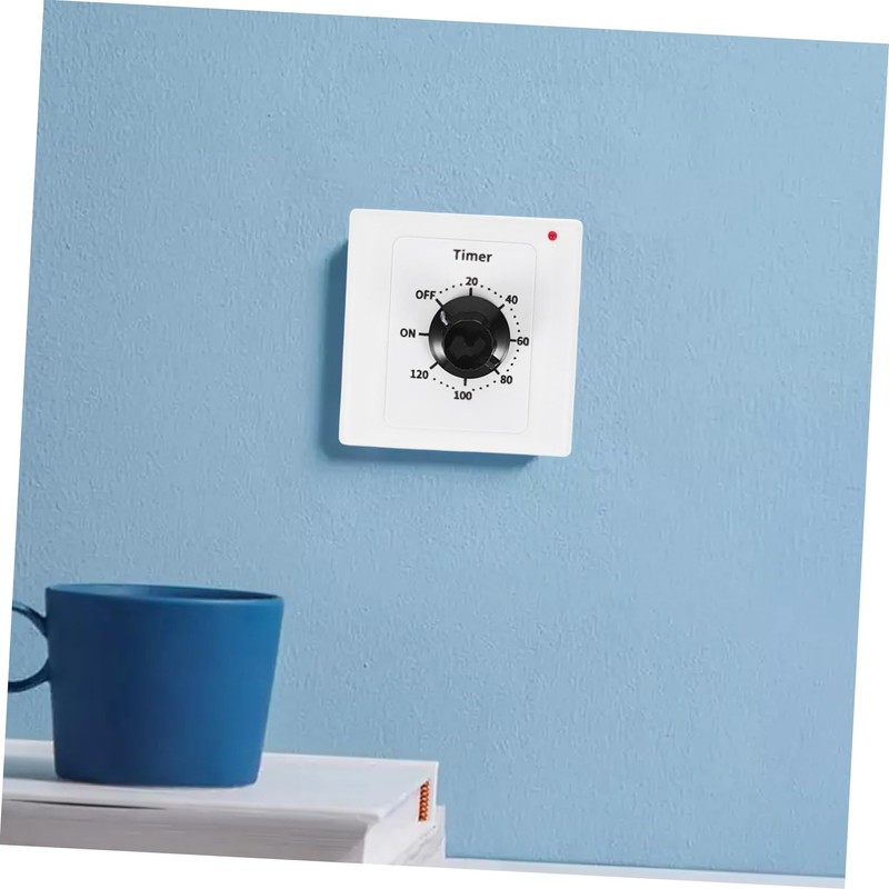 Operitacx Digitaler Timer Schalter mit LED Display Programmierbare Zeitschaltuhr für