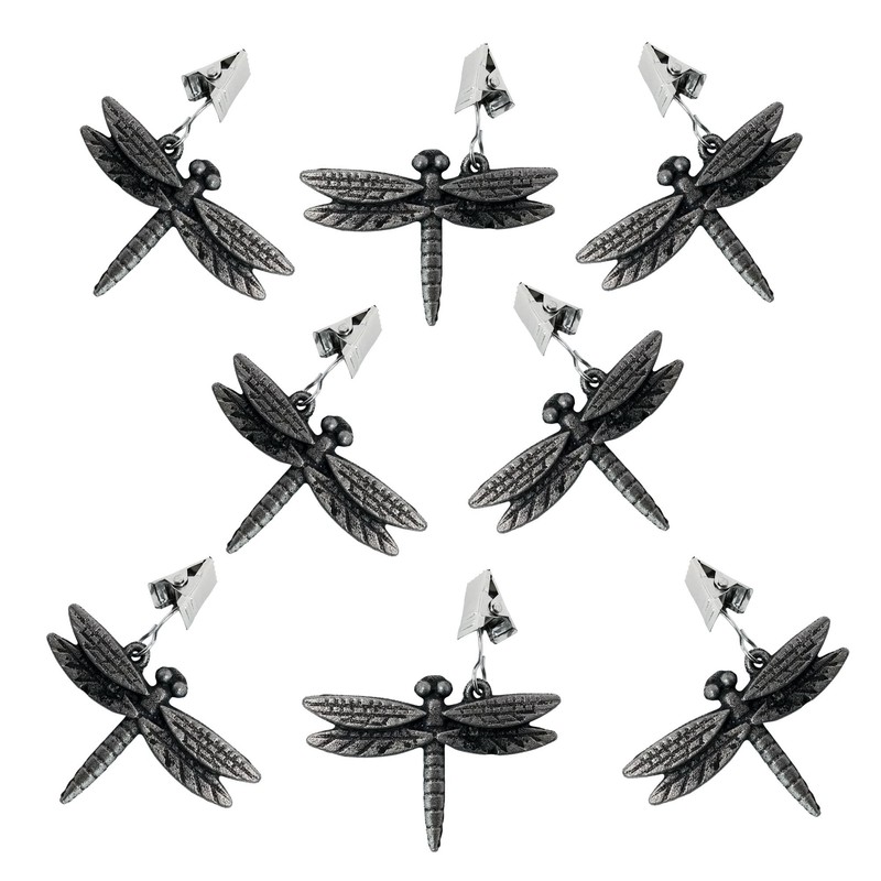 ToCi Set of 8 Tablecloth Weights - Dragonfly, Butterfly, Bee,