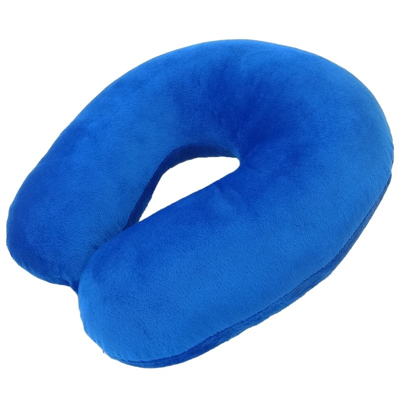 Wolf Essentials Adult Cozy Soft Microfiber Neck Pillow for Travel
