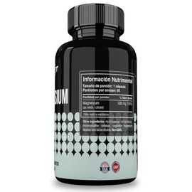 Magnesium 500 mg - 60 capsulas | Magnesio Complex con Citrato de Magnesio y Óxido de Magnesio | Citrato de Magnesio 500 mg - Hecho en USA | Suplemento