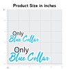 Blue Collar Sticker Welder Sticker Tool, Vinyl Decals for Hard