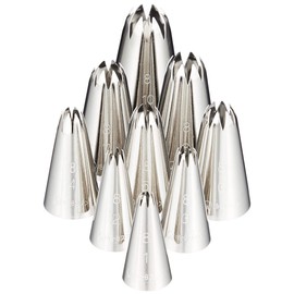 Endoshoji WKT41008 Commercial Type Case Included, 8 Flowers, No. 1-8, 10 (Set of 9), 18-8 Stainless Steel, Made in Japan