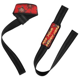 Correas de elevación de tortugas rojas y negras, antideslizantes de 26 pulgadas, para levantamiento de pesas, levantamiento de pesas, levantamiento de pesas y levantamiento de pesas