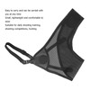 Archery Chest Guard Adjustable 3D Composite Mesh PU Leather Breathable