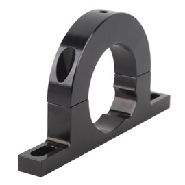2 in Tube Aluminum Steering Column Bracket OE:FR20114 2310000030 Keyed Anti Drop Mount Replacement for Enhanced Steering Control (Black)