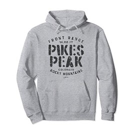 JCombs: Pikes Peak, CO Pullover Hoodie