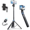 Kaiess 62" Phone Tripod & Selfie Stick, Extendable Photography Light