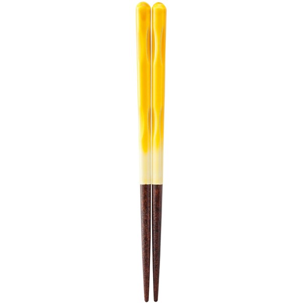 Kawai Fit Chopsticks Yellow Size: Approx. 5.9 inches (15 cm)