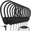 Maeline Bulk 10 Pack Stereo Headphones with in-Line Volume Control,
