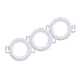 Enbrighten Plug-in LED Puck Lights, 300 Lumen, 3 Pack