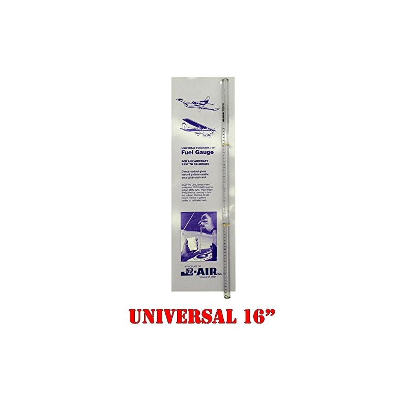 FuelHawk Fuel Gauges, Universal XL - 16"