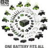 Greenworks 82V 2.5Ah Battery with Bluetooth and Digital Readout