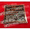 Honda Fourtrax 70 TRX70 - Front Fender Warning Decal Reproduction