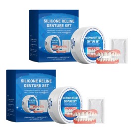 Prótesis Profesionales Silicona Brillante Dentes Blanda