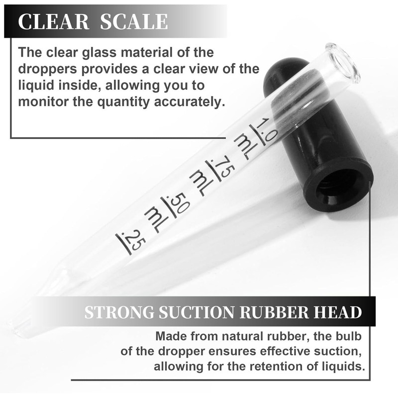 1 ml Glass Dropper Dropper