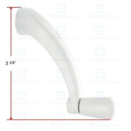 Andersen Classic Series Operator Handle in White (1995 to Present)