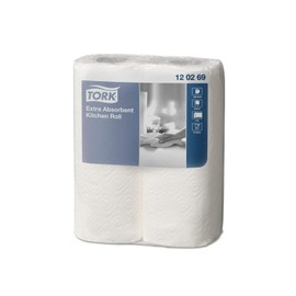 Tork Extra Absorberende Keukenrol 2-laags Wit